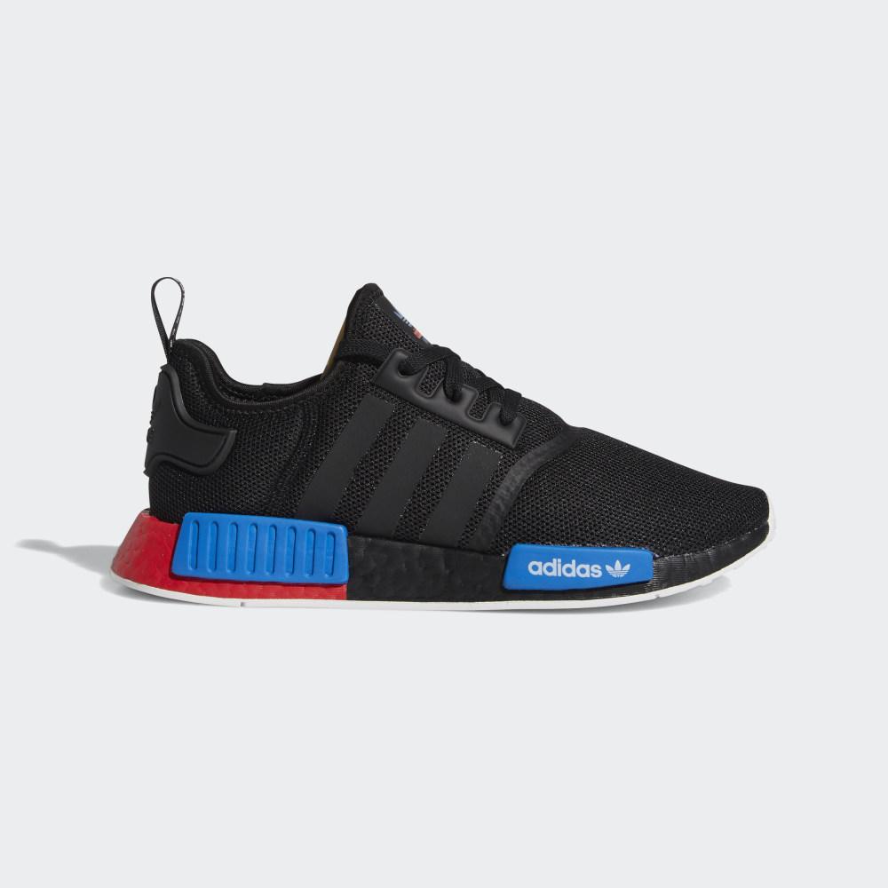 Originals Adidas NMD_R1 Barbati Romania - Negrii/Rosii FX4355